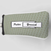 Taurus Zodiac Symbol Element von Kenneth Yoncich Golf Headcover (Vorderseite)