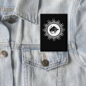 Taurus Zodiac Symbol mit keltischer Sternexplosion Button (Insitu)