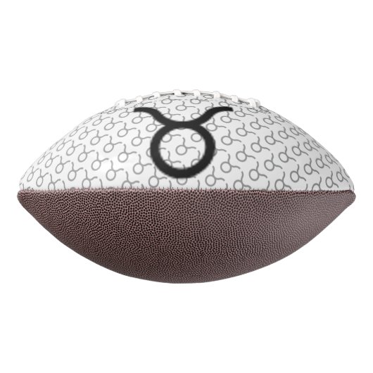 Taurus Zodiac Symbol Standard von Kenneth Yoncich Football (Gedreht 90)