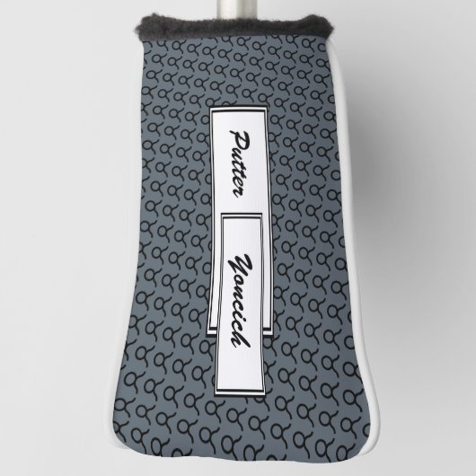 Taurus Zodiac Symbol Standard von Kenneth Yoncich Golf Headcover (Rotieren 90)