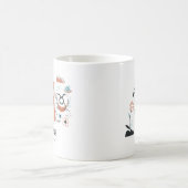 Taurus Zodiac Tasse, Niedliche Taurus Tasse, Horos Kaffeetasse (Mittel)