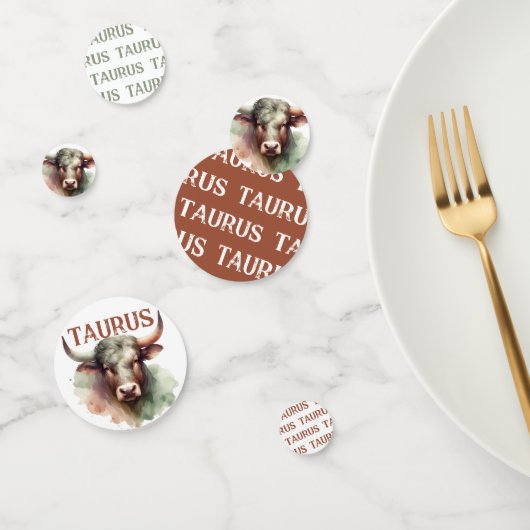 Taurus Zodiac ThemenGeburtstagsparty Konfetti (Gruppe)