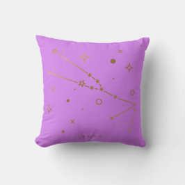 Taurus Zodiac Throw Pillow Kissen