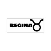Taurus Zodiac Unterzeichen Cooler Personalisierter Gummistempel (Prägung)