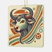 Taurus Zodiac Weihnachtsschmuck Personalisiert (Links)