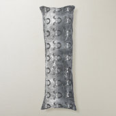 Taurus Zodiac-Zeichen in Grunge Beändigter Stil Seitenschläferkissen (Vorderseite Vertikal)