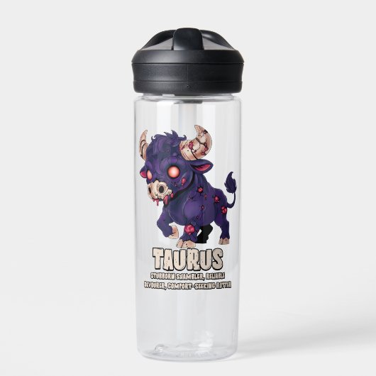 Taurus Zombie Trinkflasche (Vorderseite)