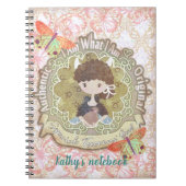 Tauruszeichen. Personalisiert. Notebook Notizblock (Vorderseite)