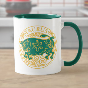 Tauruszeichen Tasse