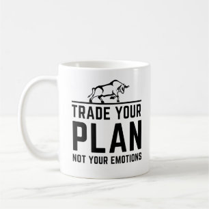 Tausche Deinen Plan, nicht Deine Emotionen beim Tr Kaffeetasse