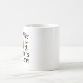 Tausche Schüler gegen Halloween-Süßigkeiten Lehrer Kaffeetasse (Mittel)