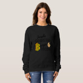 Tauschen Sie Cookies für das Bitcoin-Kryptodesign Sweatshirt (Vorne ganz)