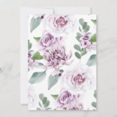 Tauschen Sie den Kalender der Floraler Toilettenpa Save The Date (Rückseite)