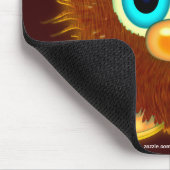 Tauschen Sie den Niedlichen Wuzzy Hintern & Moon,  Mousepad (Ecke)