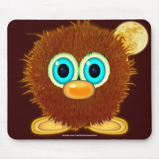 Tauschen Sie den Niedlichen Wuzzy Hintern & Moon,  Mousepad (Vorne)