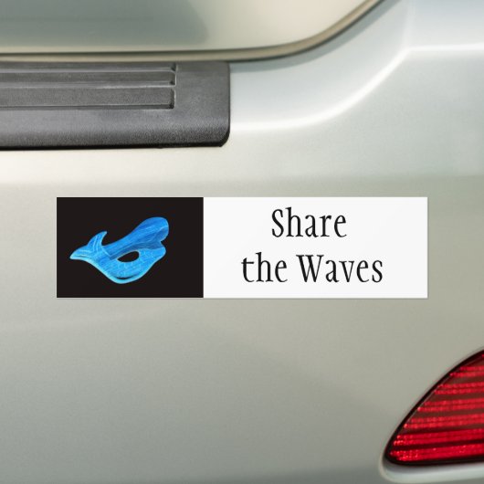 Tauschen Sie die Waves Thunder_Cove Autoaufkleber (Auf Auto)