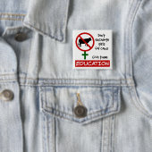 Tauschen Sie keine Mädchen gegen Kühe aus, geben S Button (Beispiel)