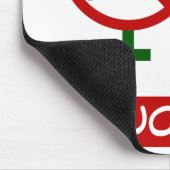 Tauschen Sie keine Mädchen gegen Kühe aus, geben S Mousepad (Ecke)