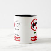 Tauschen Sie keine Mädchen gegen Kühe aus, geben S Zweifarbige Tasse (Mittel)