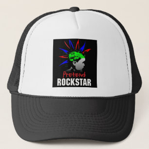 Täuschen Sie Rockstar Fernlastfahrer-Kappe vor Truckerkappe