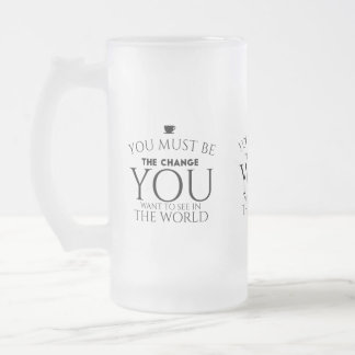 Tauschen Sie schwarz Mattglas Bierglas