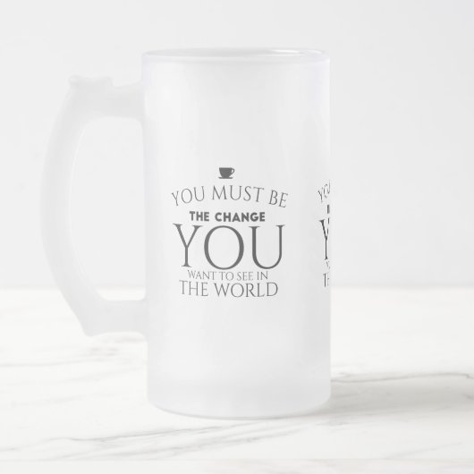 Tauschen Sie schwarz Mattglas Bierglas (Links)