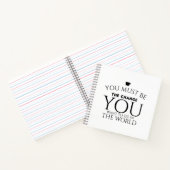 Tauschen Sie schwarz Notizblock (Innenseite)