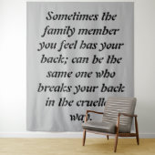 Täuschende Krawatte: Der Schmerz des Verräters inn Wandteppich (Beispiel)