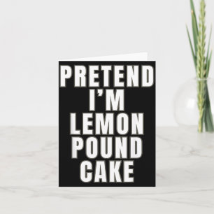Täuschende Zitrone Pfunnd Kuchen Lustiger Zitrone Karte