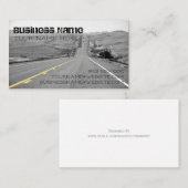 Tauschenlieferung der Straßen-Reise-Visitenkarte Visitenkarte (Vorne/Hinten)