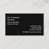 TauschenVisitenkarte Visitenkarte (Rückseite)