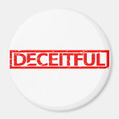 Täuschung der Briefmarke Magnet (Vorne)