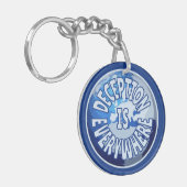 Täuschung ist überall schlüsselanhänger (Vorderseite links)