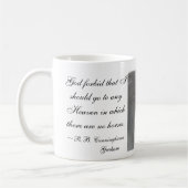 Täuschung Kaffeetasse (Links)