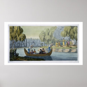 Täuschung von Kapitän Wallis durch Königin Oberea, Poster