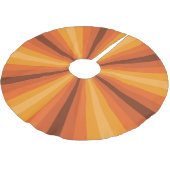 Täuschungs-Orangenbaum-Rock Polyester Weihnachtsbaumdecke (Schrägansicht)