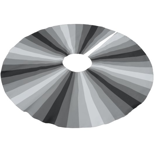 Täuschungs-schwarzer Baum-Rock Polyester Weihnachtsbaumdecke (Schrägansicht)