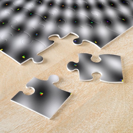 Täuschungs-Schwarzweiss-Strudel Puzzle (Seite)