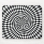 Täuschungs-Spirale Mousepad (Vorne)