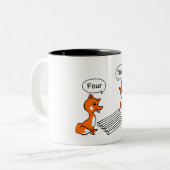 Täuschungs-Trick Zweifarbige Tasse (Vorderseite Links)