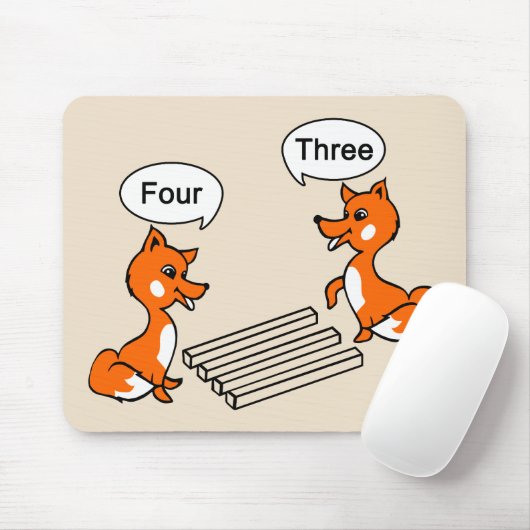Täuschungs-TrickFox Mousepad (Mit Mouse)