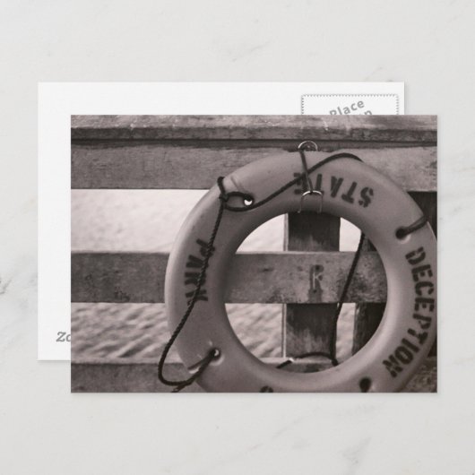 Täuschungspass in Bowmans Bucht Postkarte (Vorne/Hinten)