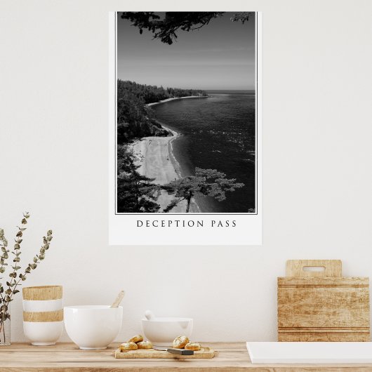 Täuschungspass Poster (Küche)