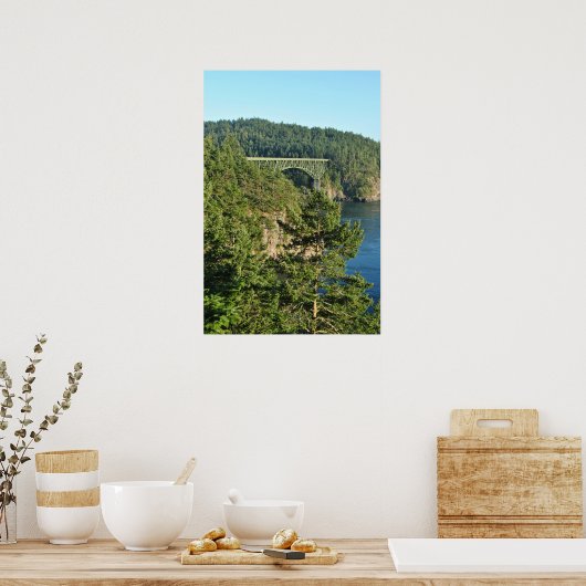 Täuschungspass Poster (Küche)