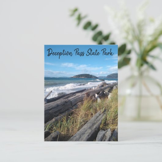 Täuschungspass Postkarte (Stehend Vorderseite)