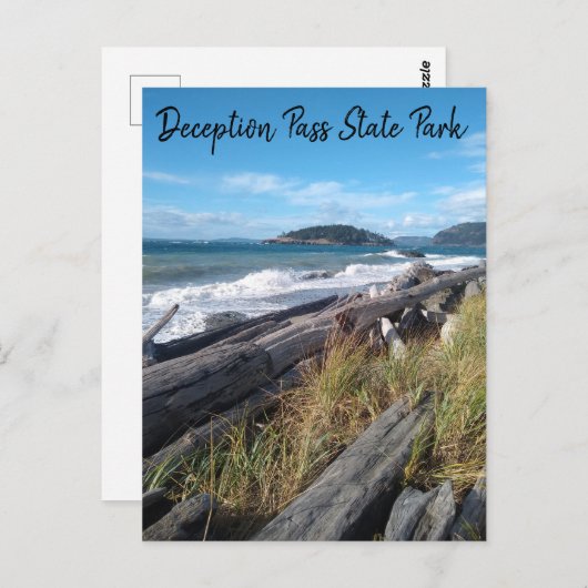 Täuschungspass Postkarte (Vorne/Hinten)