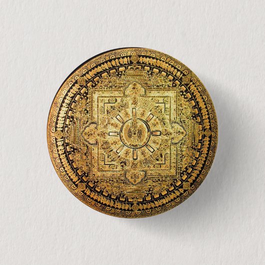 Tausend Armed Avalokiteshvara Button (Vorderseite)