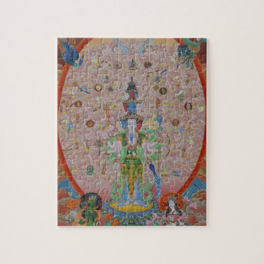 Tausend-Bewaffnetes Avalokiteshvara Puzzlespiel Puzzle (Vertikal)