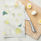 Tausend gelbe Milben Geschirrtuch (Viertel Falte)