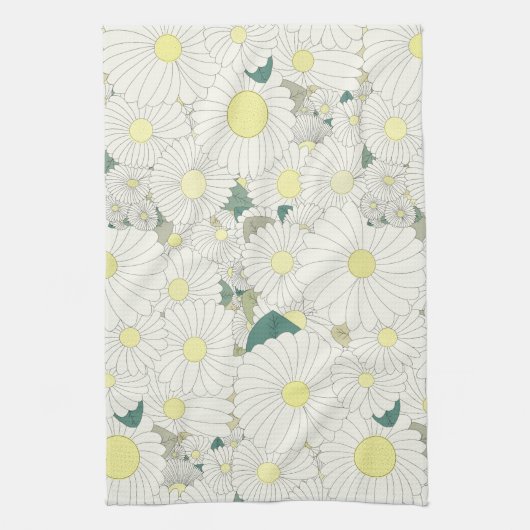 Tausend gelbe Milben Geschirrtuch (Vertikal)